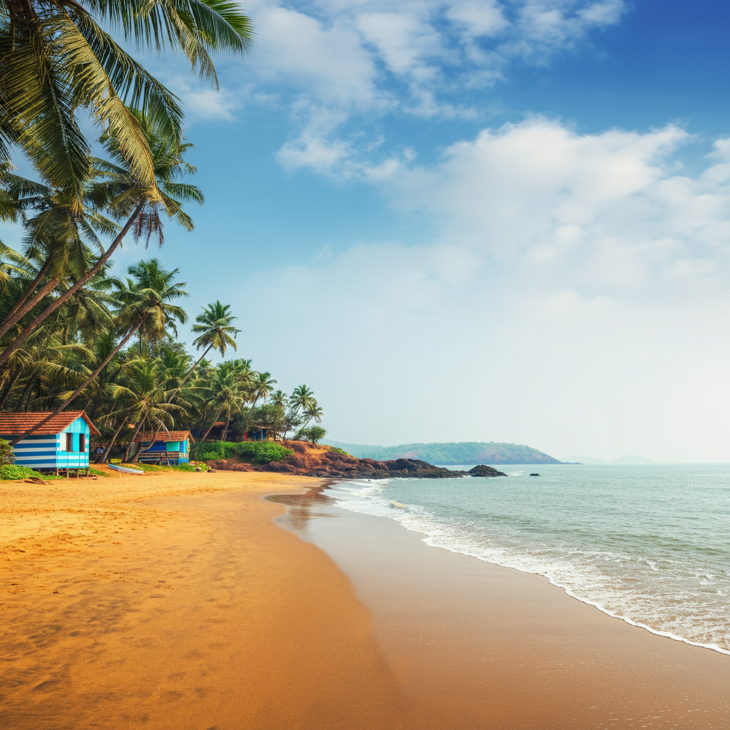 beach goa in april