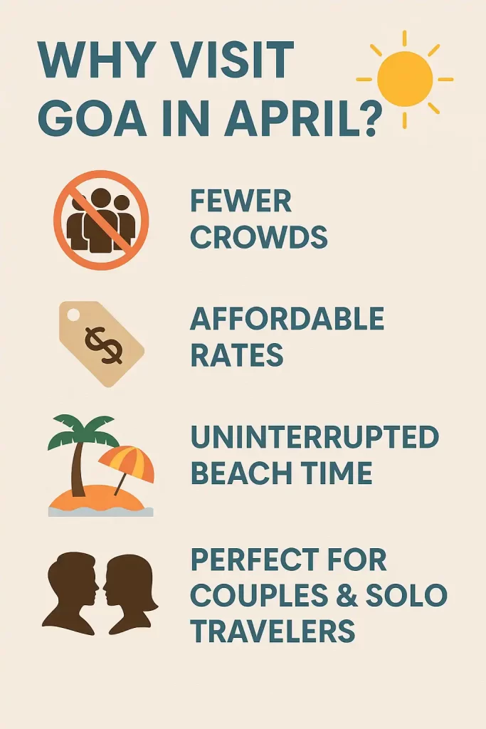 why visit goa in april